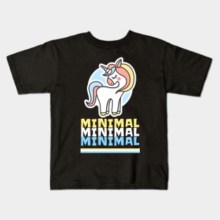 the minimal unciorn! Kids T-Shirt